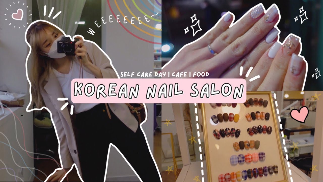 💅🏻💖 CHANEL NAILS- BEST NAIL SALON I HAVE VISITED IN KOREA 🇰🇷 (ft. Chinese food at MuTan) 🍤