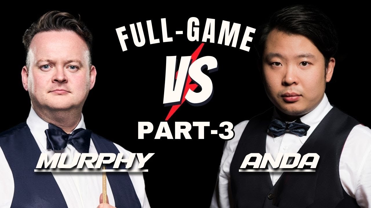 Shaun Murphy vs Zhang Anda | The Masters Snooker 2024 | Part 3