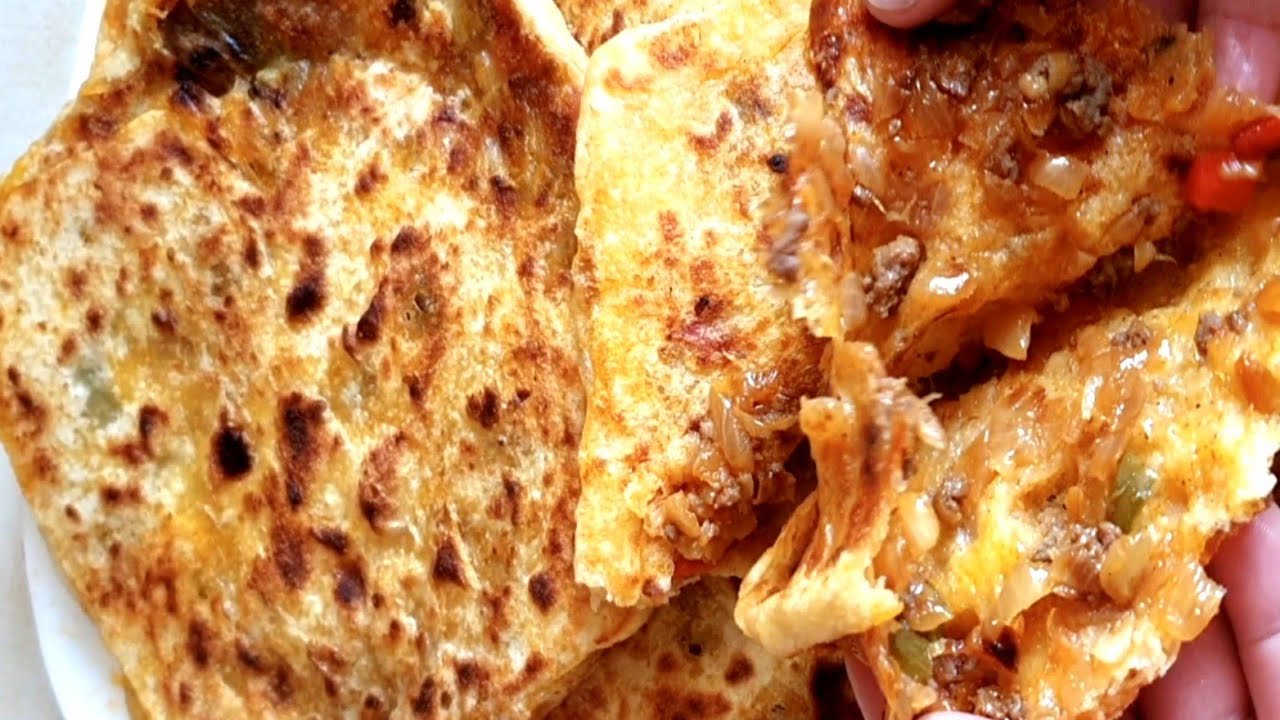 MSEMENS FARCIES &Agrave; LA VIANDE HACH&Eacute;E POUR D&Eacute;BUTANTS Recette Mssemen Facile