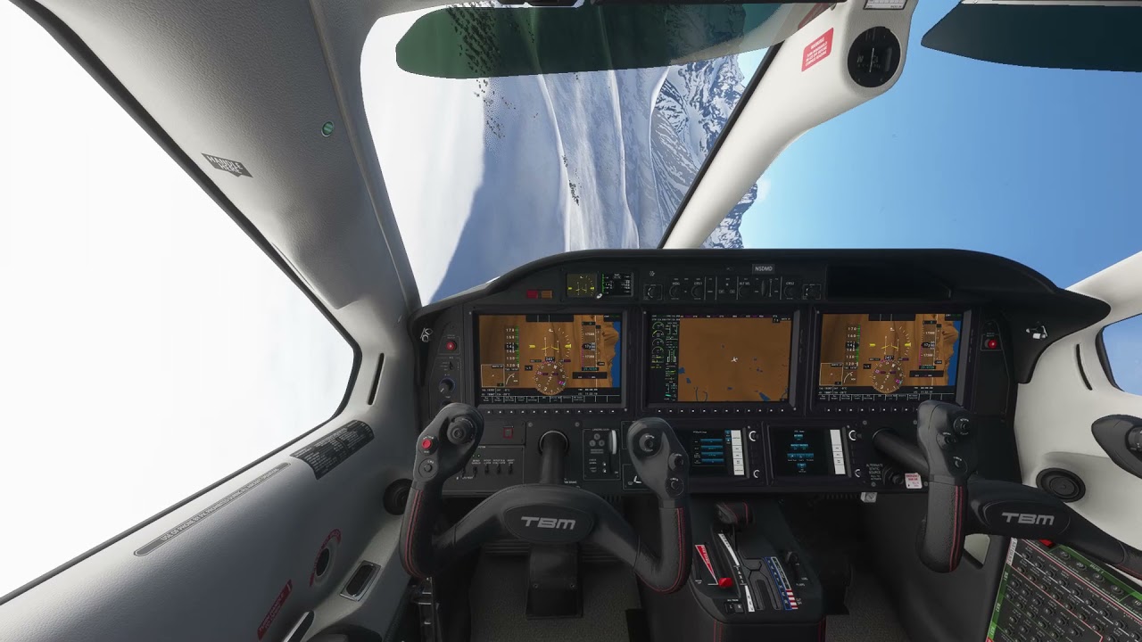 Low Terrain, High Altitude - The Himalayas - TBM 930 - MSFS2020