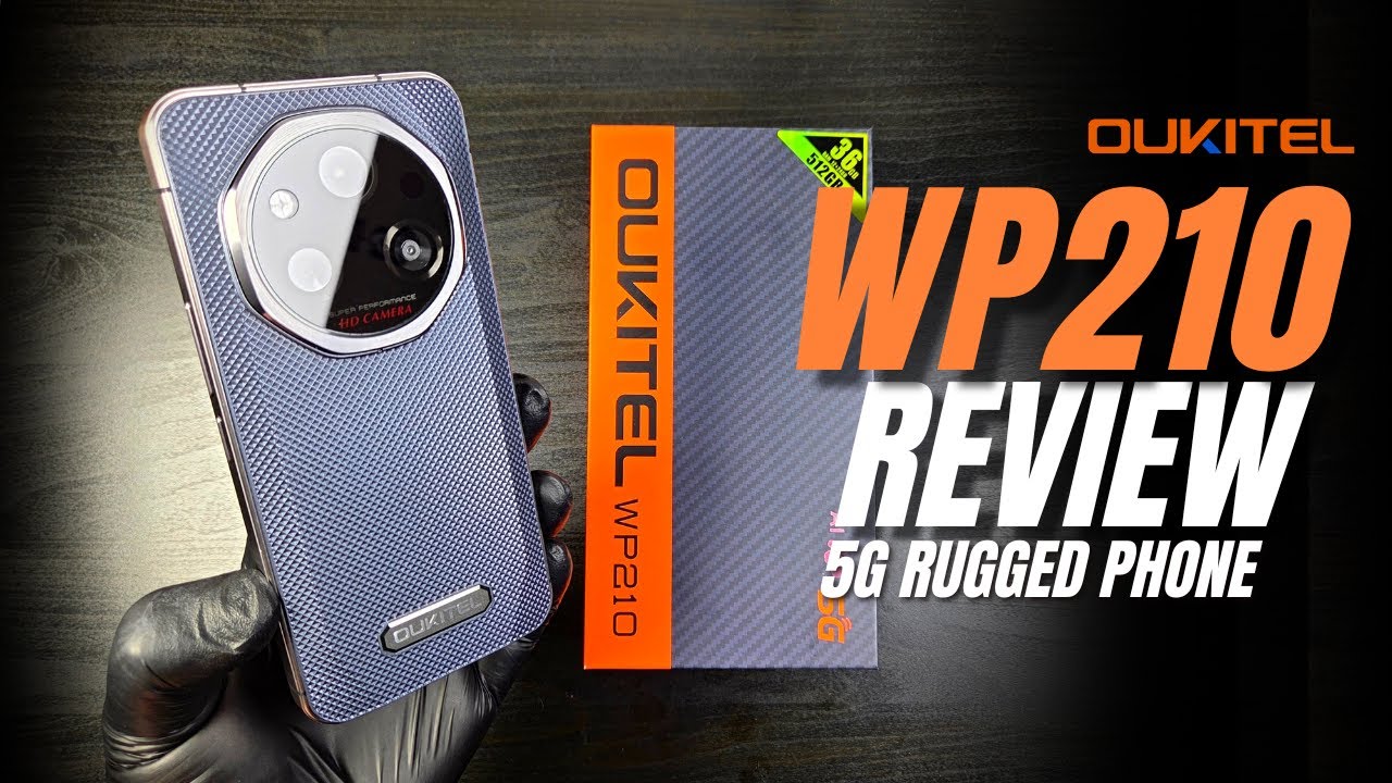 Обзор OUKITEL WP210: самый элегантный защищенный телефон 2025 года!