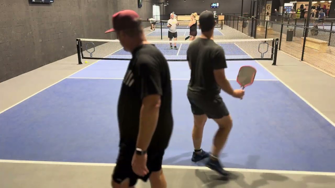 Michaela/Darren vs. Bret/Scott - rec play - 1/9/26