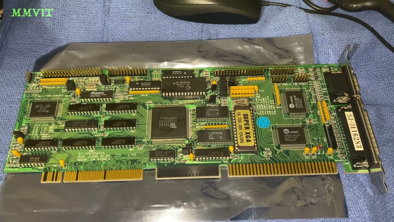 I bought the cheapest non working VLB ET4000/W32 on ebay - Fixed in minutes!