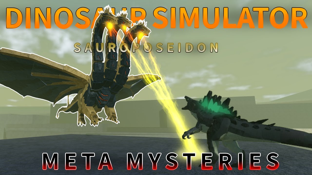 Dinosaur Simulator - Sauroposeidon Meta Mysteries how good is kaiju sauroposeidon at pvp