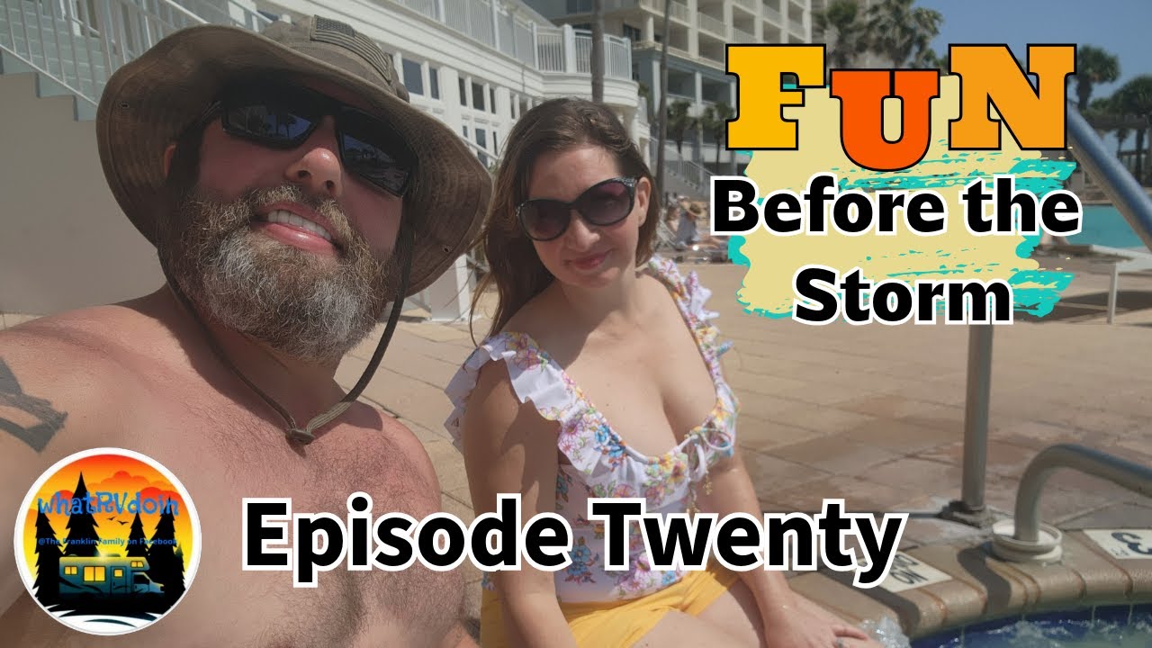 Vlog - Stormy Weekend Surprise: Alligators, Beaches & an Airbnb Escape!