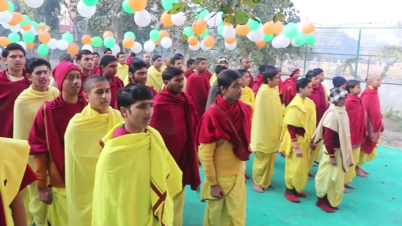 \ramanreti ashram\26.01.2026 gantabtra divas ki jhanki raman reti mein