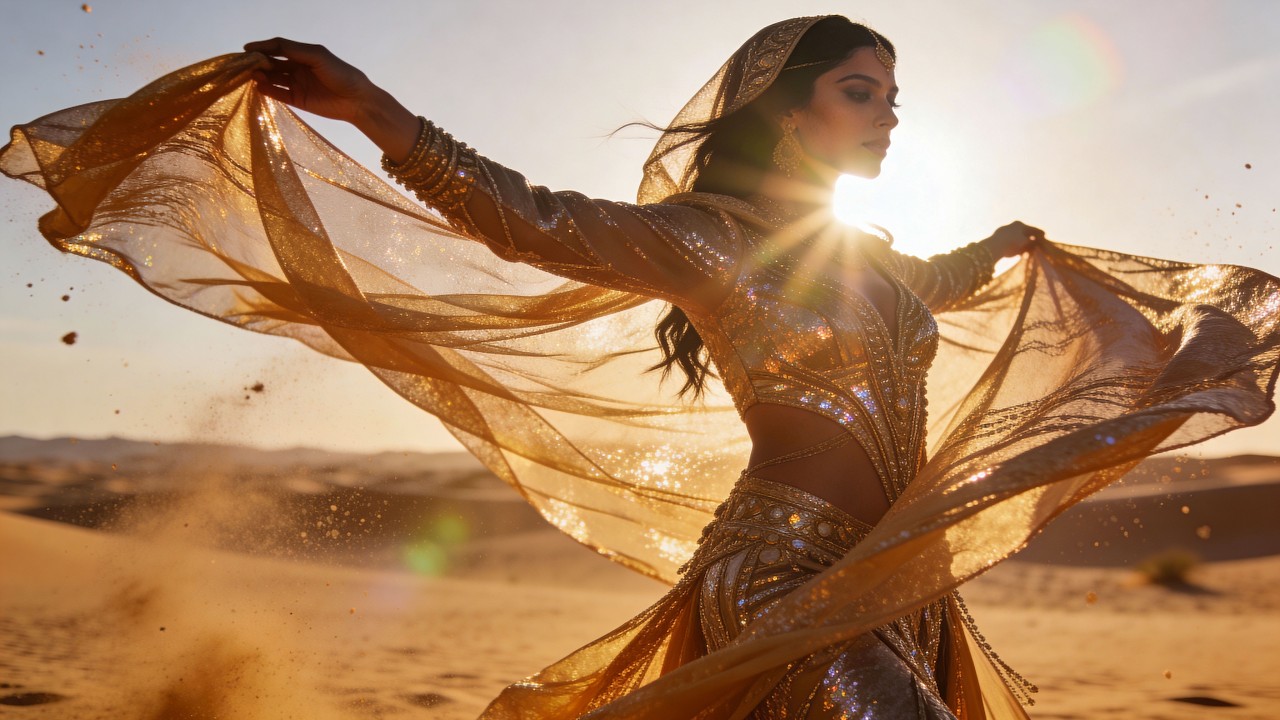 Oriental Desert Trance | 1 Hour Immersive Journey through Golden Sands 🏜️✨