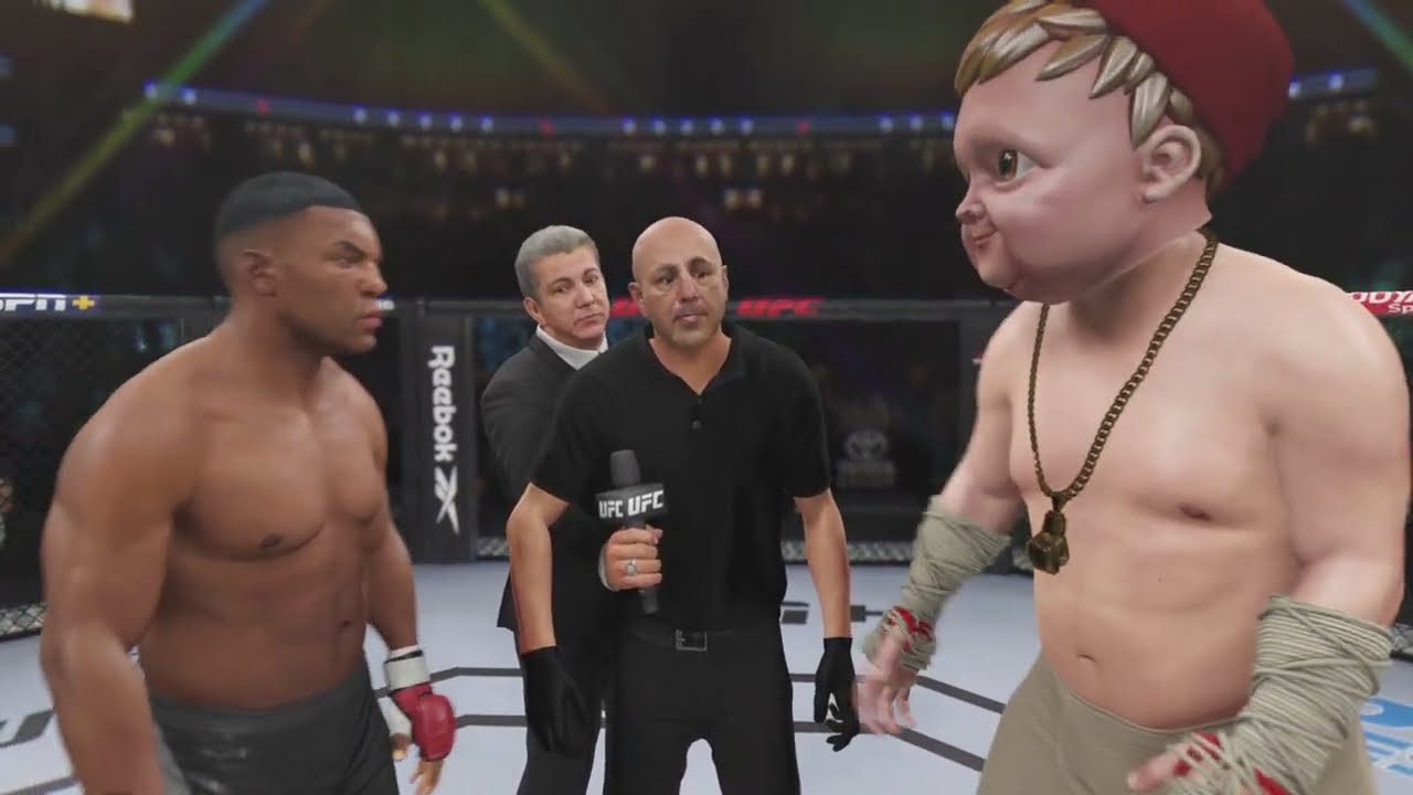 UFC 4 - Mike Tyson vs. Big Baby - Crazy UFC 👊🤪