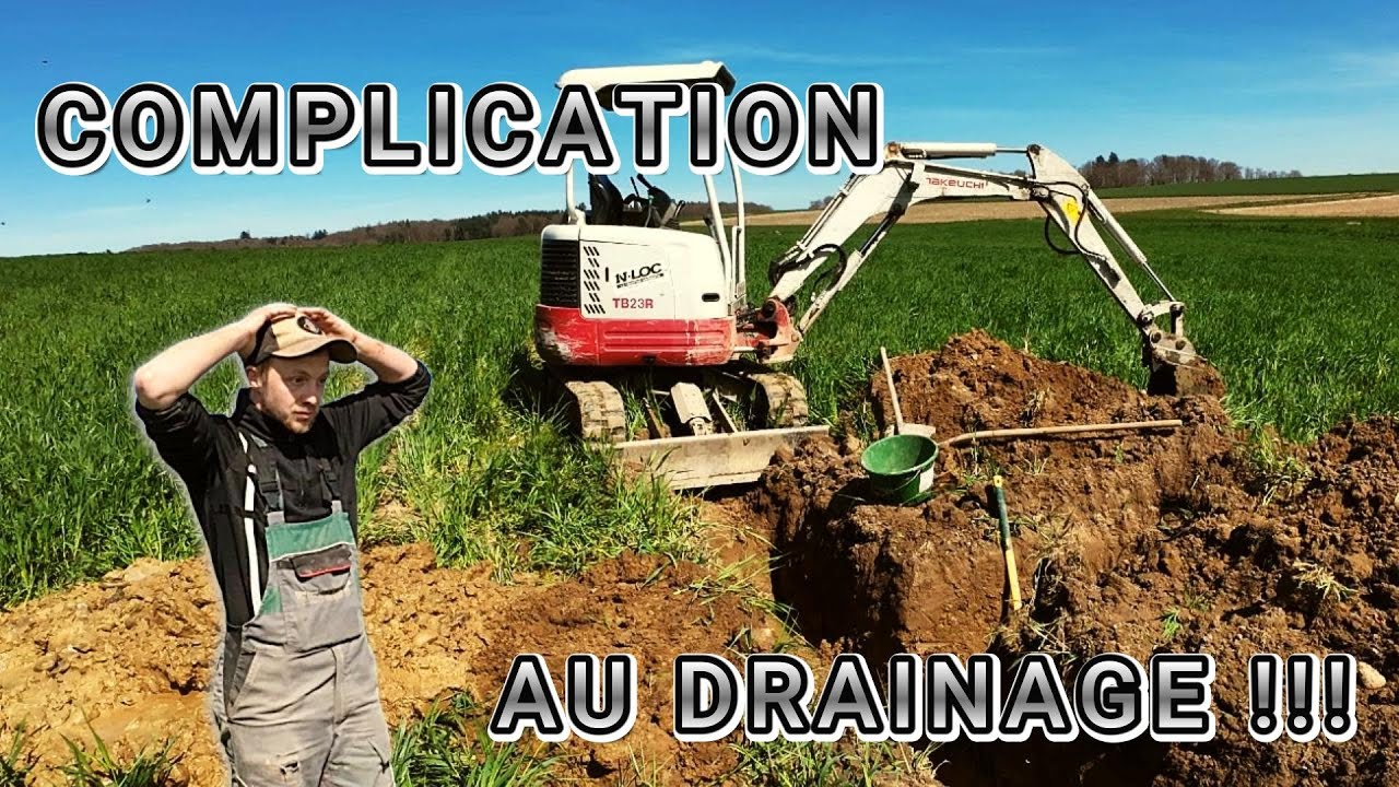 EN VACANCES CHEZ MARCA2C / Drainage / CAILLOUX