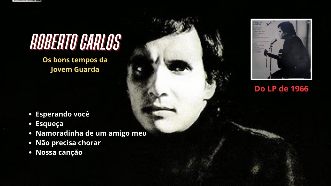 Disco de Vinil: Roberto Carlos, do LP de 1966