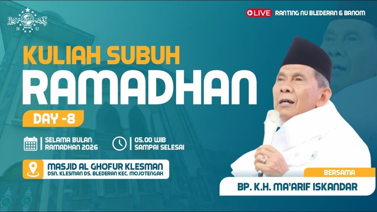 Kuliah Subuh Day 8