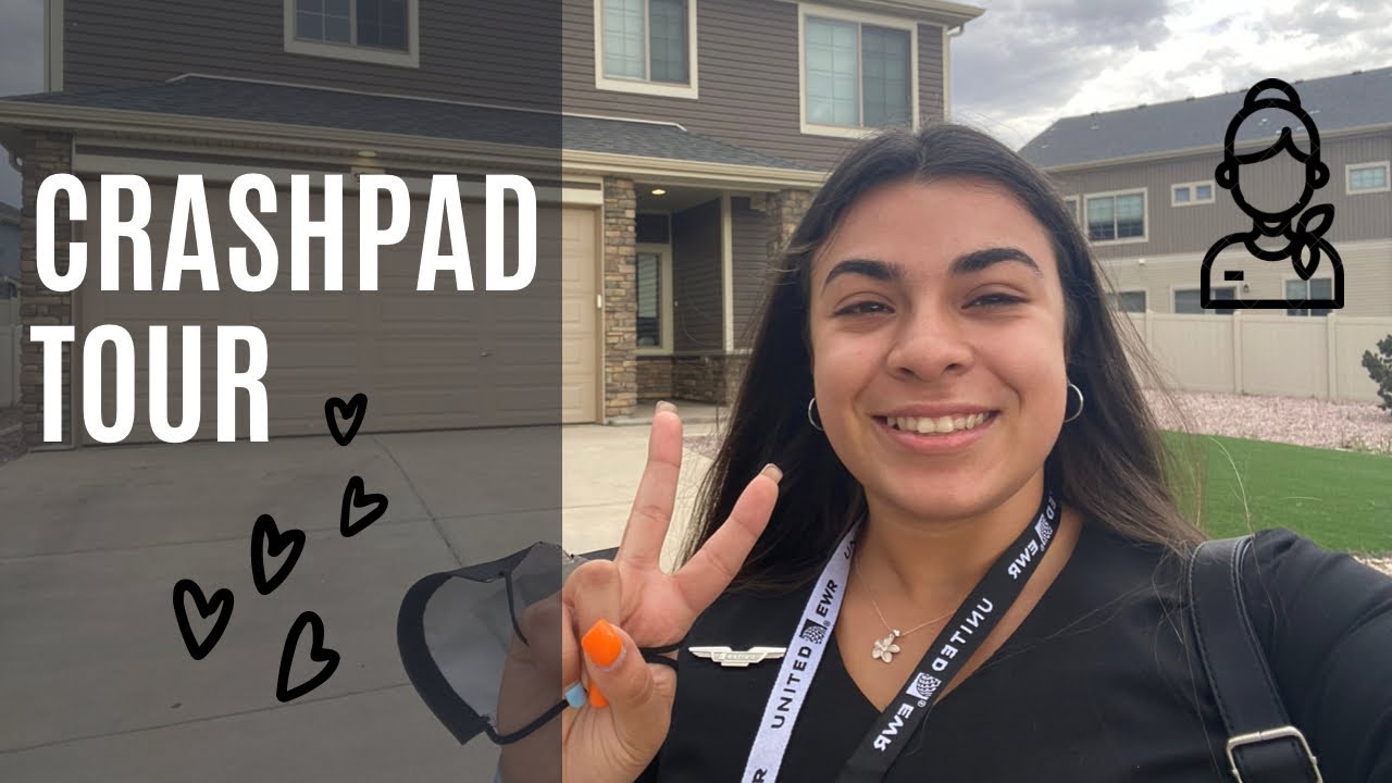 Flight Attendant Life | Crashpad Tour! 🏠✈️