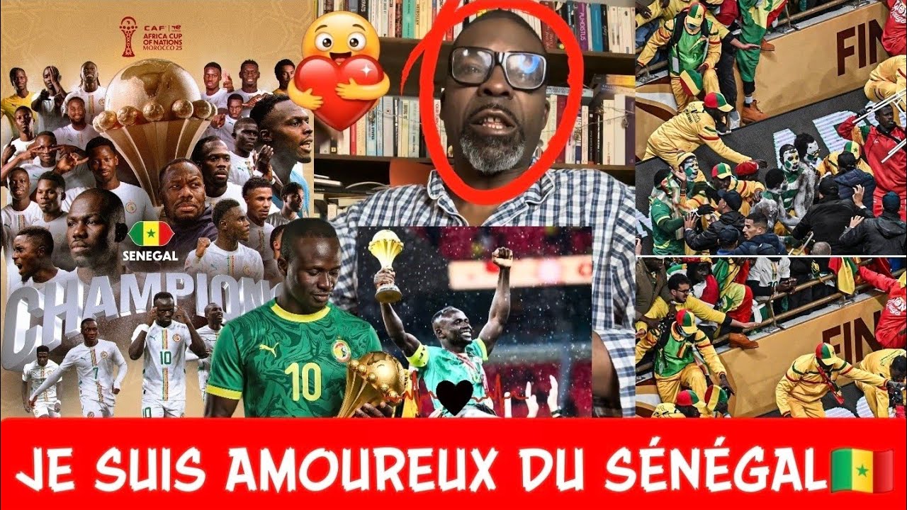 🚨😍 Valsero est amoureux du Sénégal champions d'Afrique 
