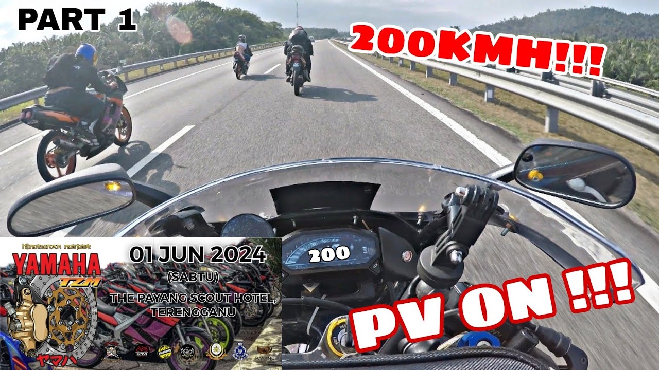 Race Santai Ke Event Himpunan Motor Yamaha TZM 2.0 | Part 1 | #174