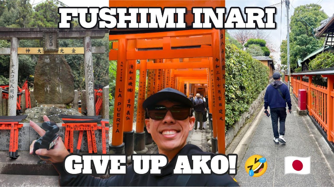 FUSHIMI INARI Hike (Hanggang gitna lang kinaya! 😂) - KYOTO 2025