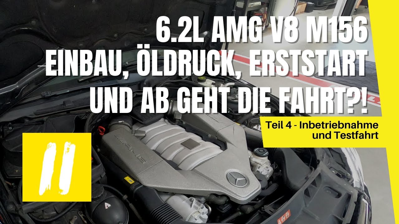 Teil 4 M156 AMG 6.2l - Der Einbau und Erststart...läuft alles rund?