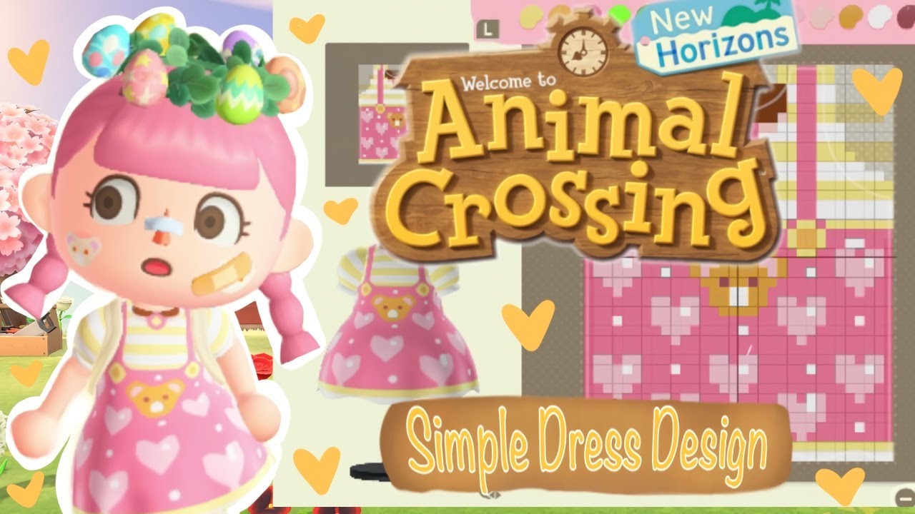 How I Design Dresses In Animal Crossing New Horizons