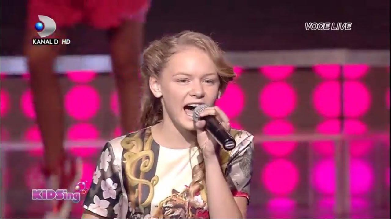 Andra Melisa Antonesi canta Atata timp cat ma iubesti - Semifinala 2 - KIDSing 2014