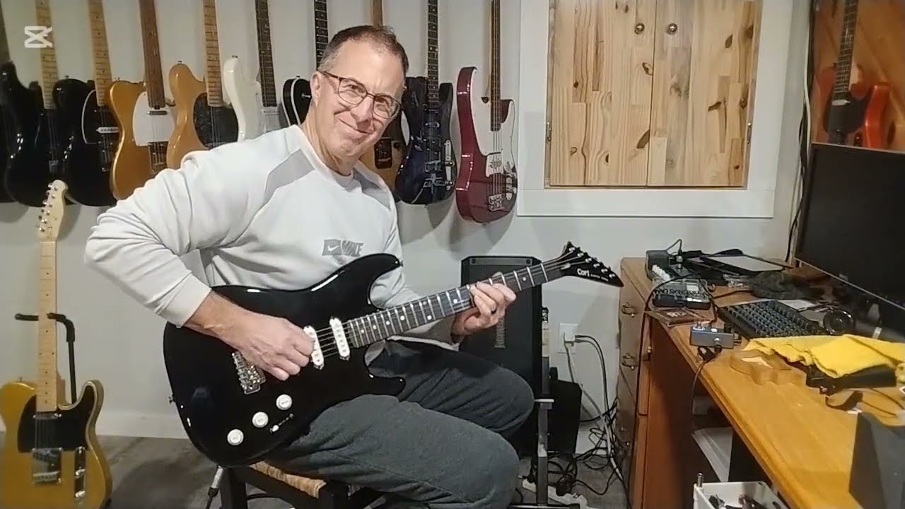 CORT Super Strat part 2! Neck - body - setup - Demo!