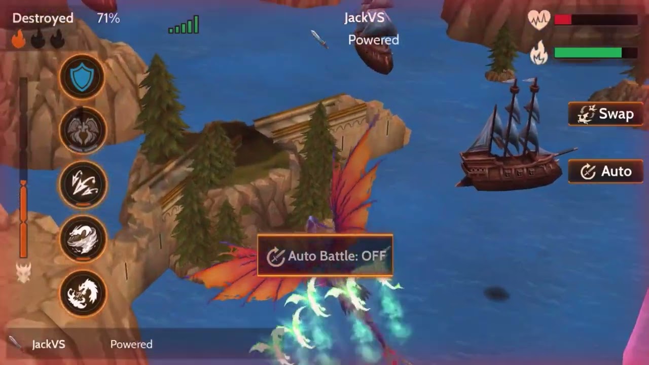 War dragons Aeroth vs 3 maxed bases -towers 185 triple defenders and double defenders
