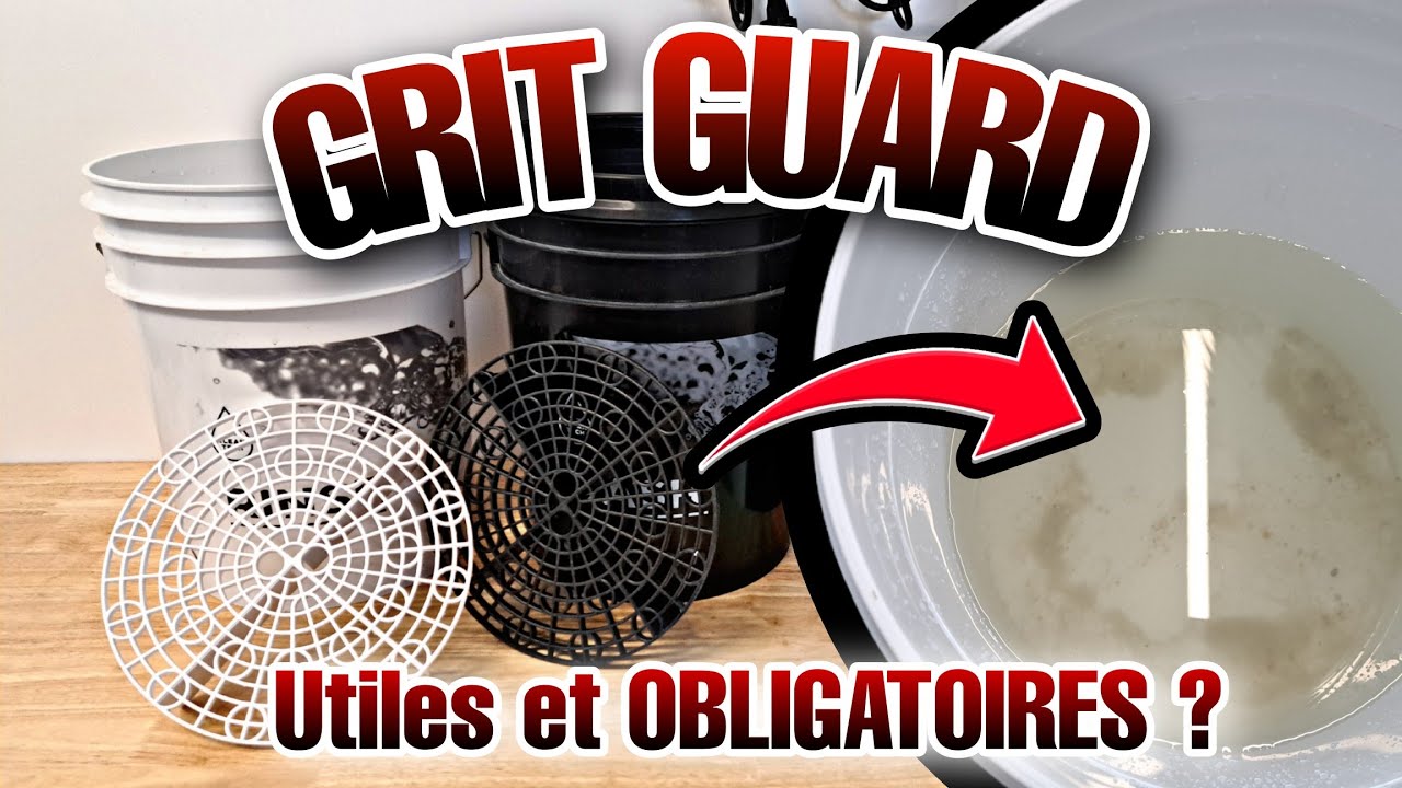 A QUOI servent les grilles de seaux pour le LAVAGE AUTOMOBILE ?