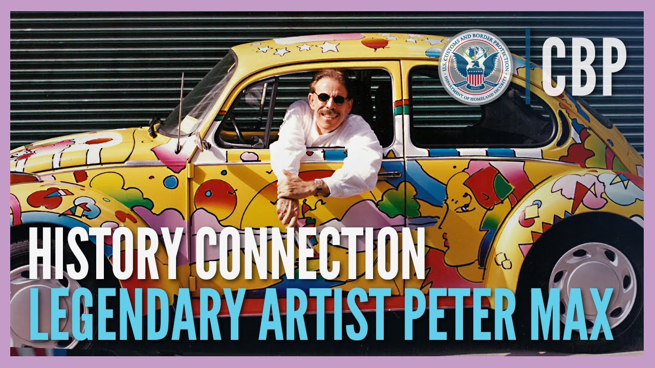 The Wildly Psychedelic Welcome Signs of Peter Max - History Connection | CBP
