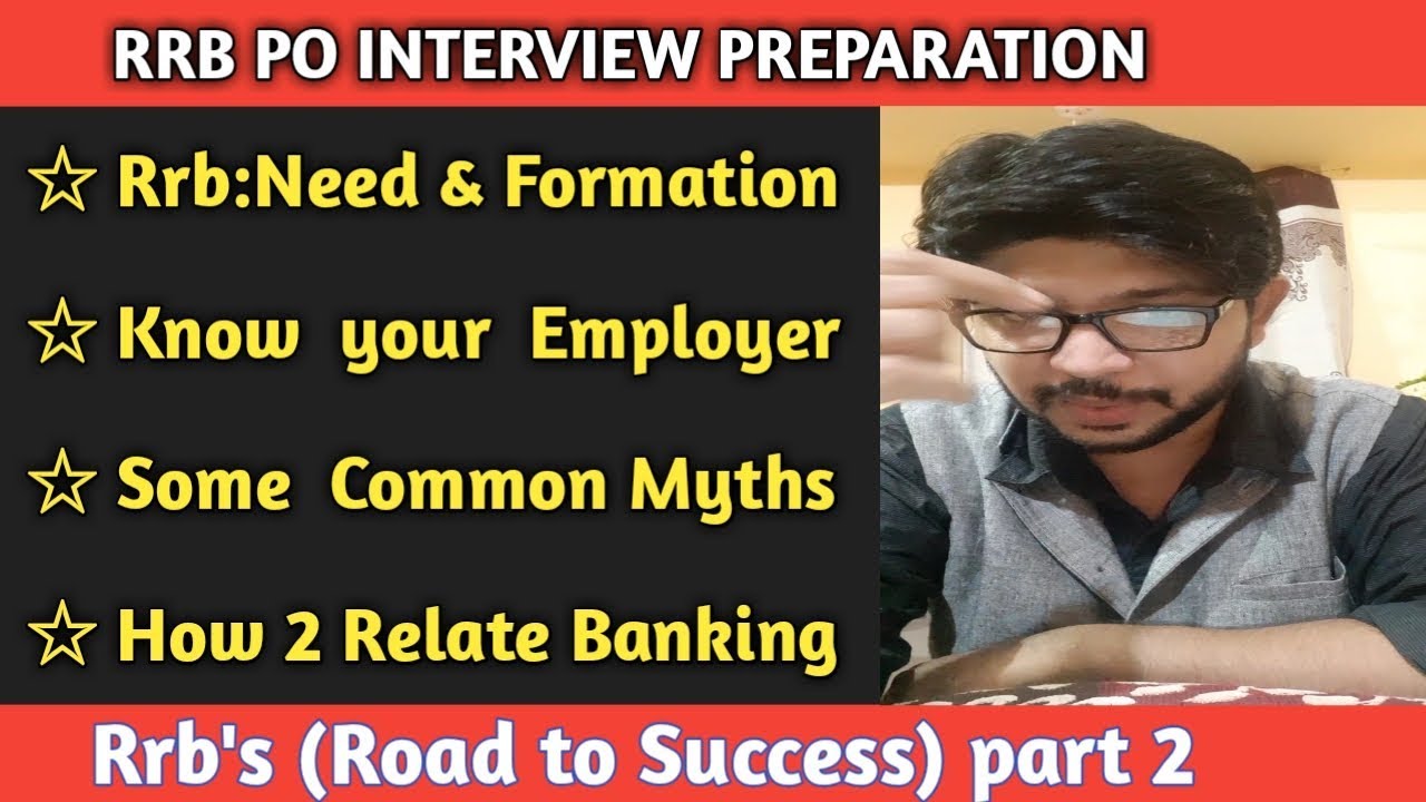 How to prepare for rrb po interview | Interview must know points | being po (Road to Success) part 2