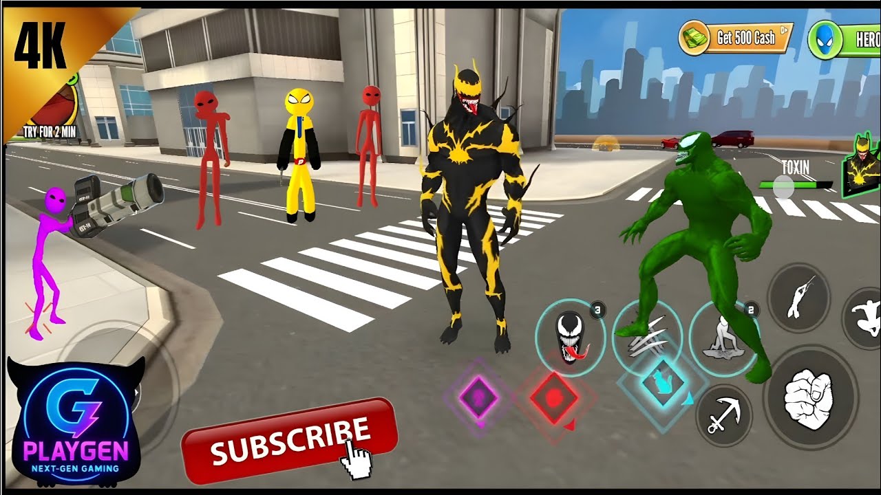 Toxin Unleashed – Deadly Fighting Skills in Spider Action Game | #part1