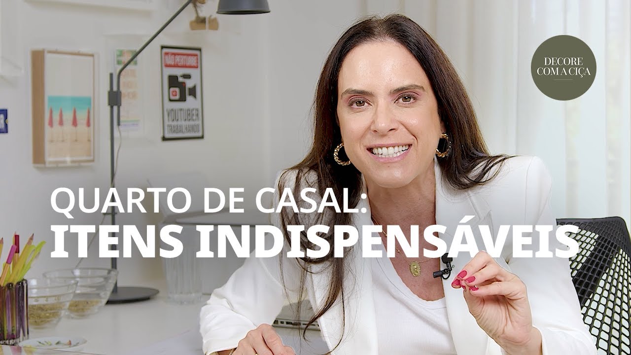 Itens INDISPENSÁVEIS na decoração do QUARTO DE CASAL I Decore com Ciça