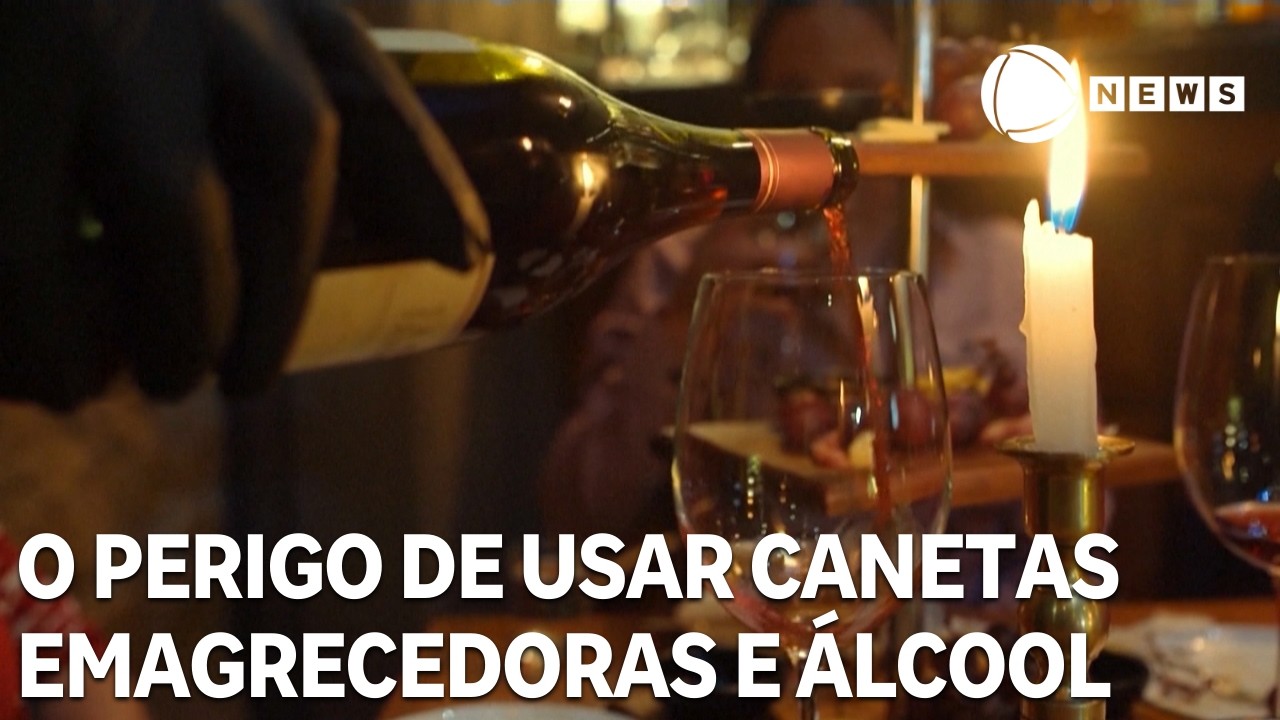 Álcool e canetas emagrecedoras formam combinação perigosa