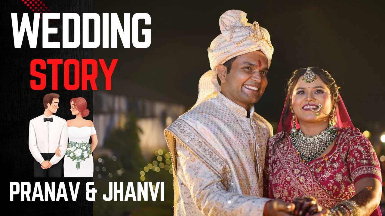 Pranav & Jhanvi ll wedding highlights ll cinematic wedding Story @rajanphotography0 