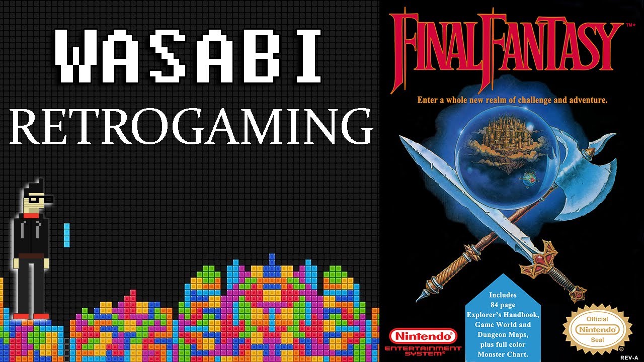 Final Fantasy - Nes 1987 - Retrogaming Italia- Gameplay di Wasabi