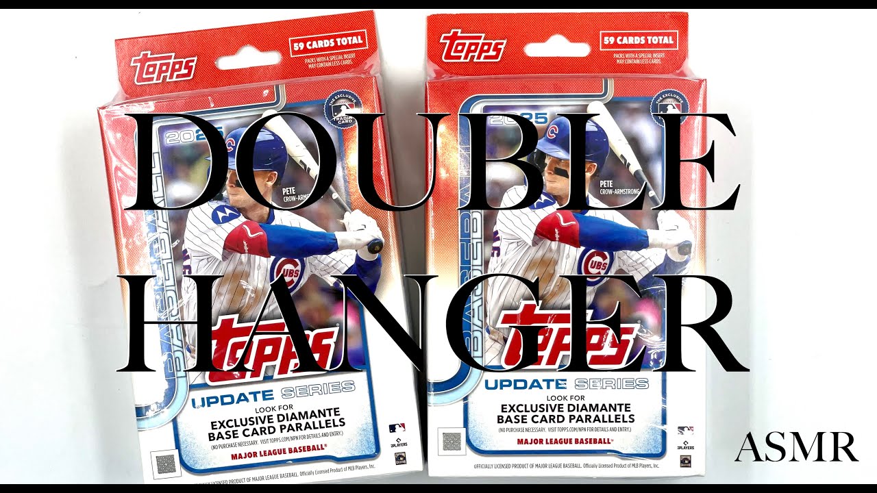 2025 Topps Update Baseball Double Hanger Box ASMR Opening