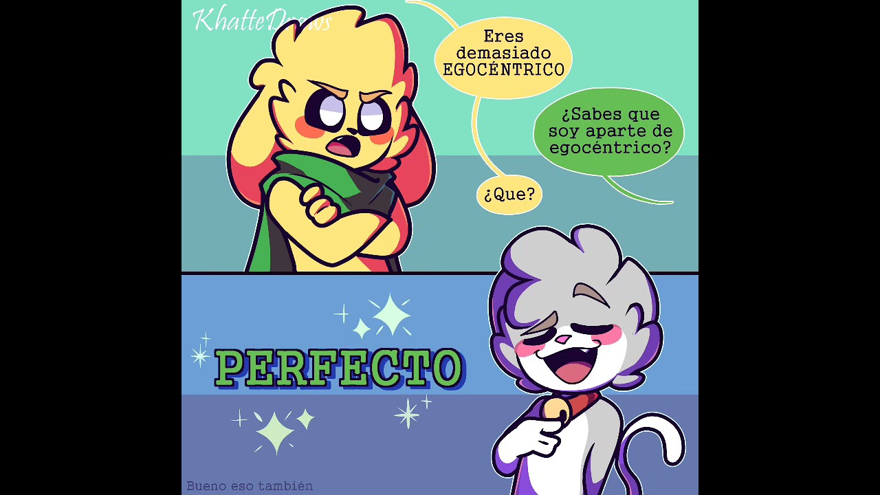cómic de los compás ☁️Único... (créditos a Khatte draws)