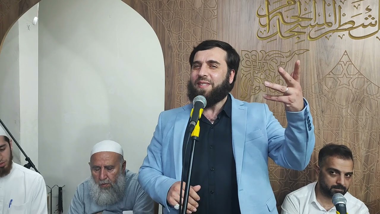 كلمة في حفل زفاف أخ من رواد مسجدنا المباركين.