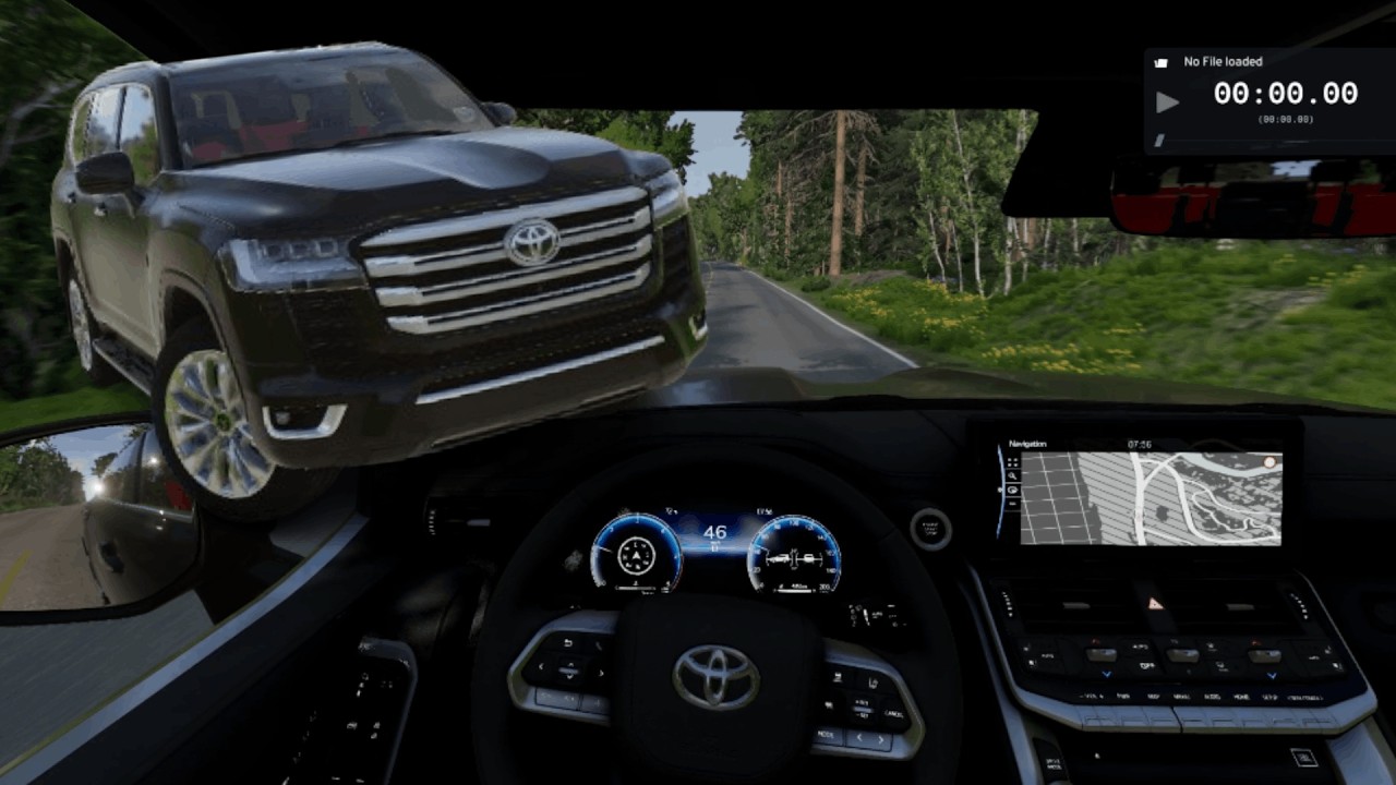 2025 Toyota Highlander POV Test Drive (BeamNG.Drive) | CarReviews9M
