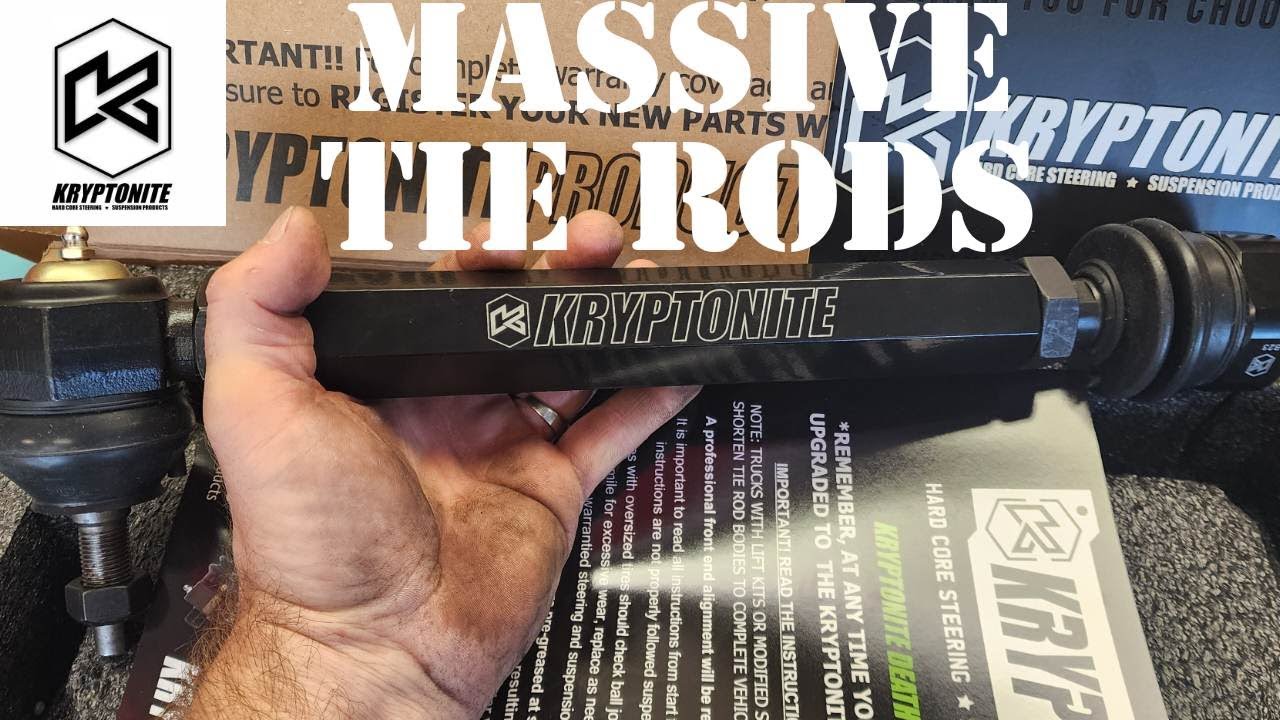 Kryptonite GM Tie Rod replacement 2001 -2010