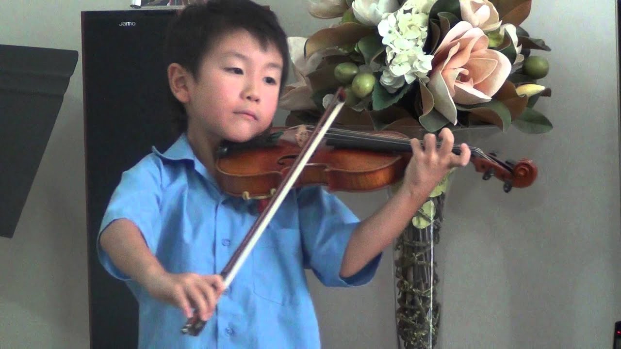Salut d'Amour 爱的致意 - Christian Li (Aged 7)