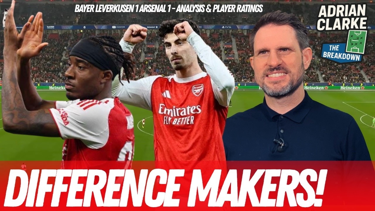 How Madueke OUTSHONE Saka! Leverkusen v Arsenal analysis | The Breakdown
