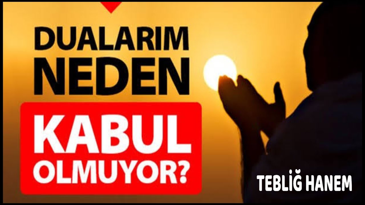 Duanızın Kabul Olmamasının 5 Sebebi