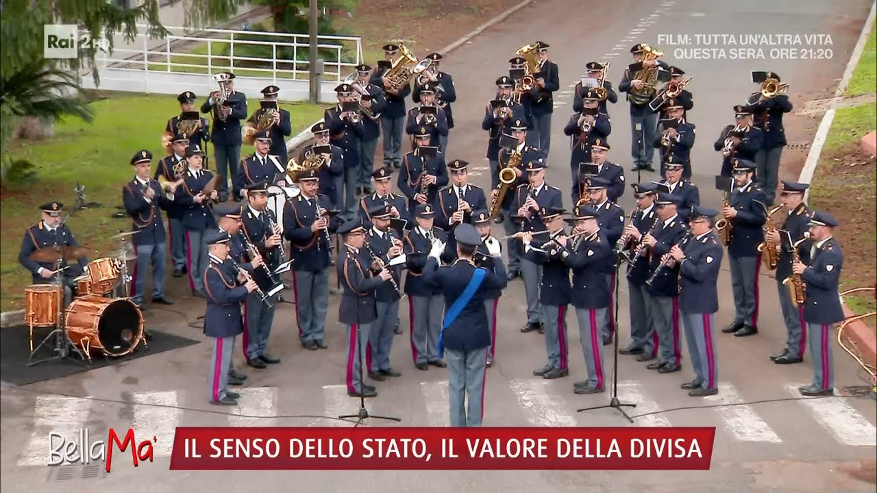 Ennio Morricone suonato dalla Banda musicale della Polizia di Stato - BellaMa' 05/04/2024