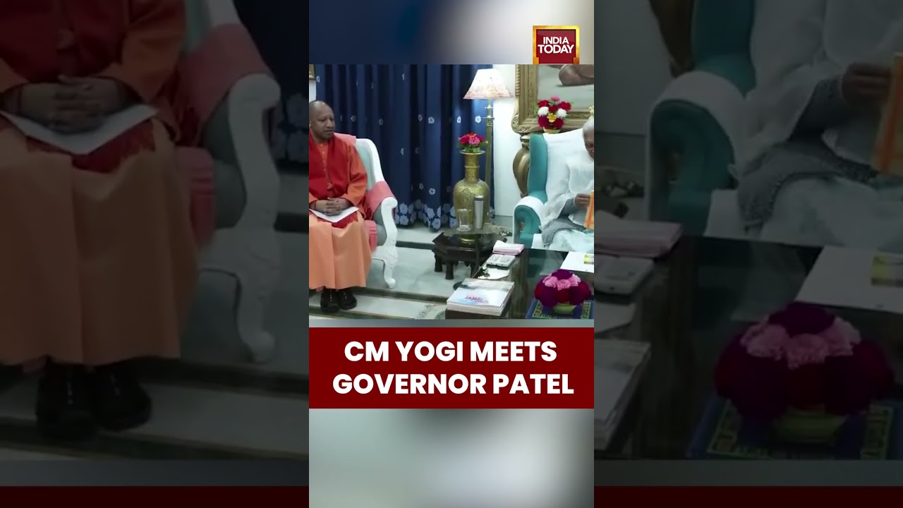 UP CM Yogi Adityanath Meets Governor Anandiben Patel | India Today