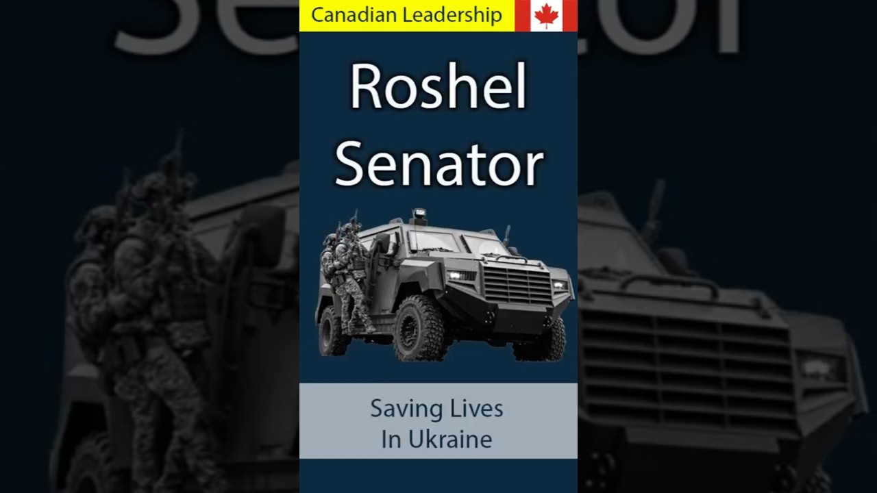 🇨🇦 Канадский сенатор Рошель: бронетехника спасает жизни на Украине 🇺🇦