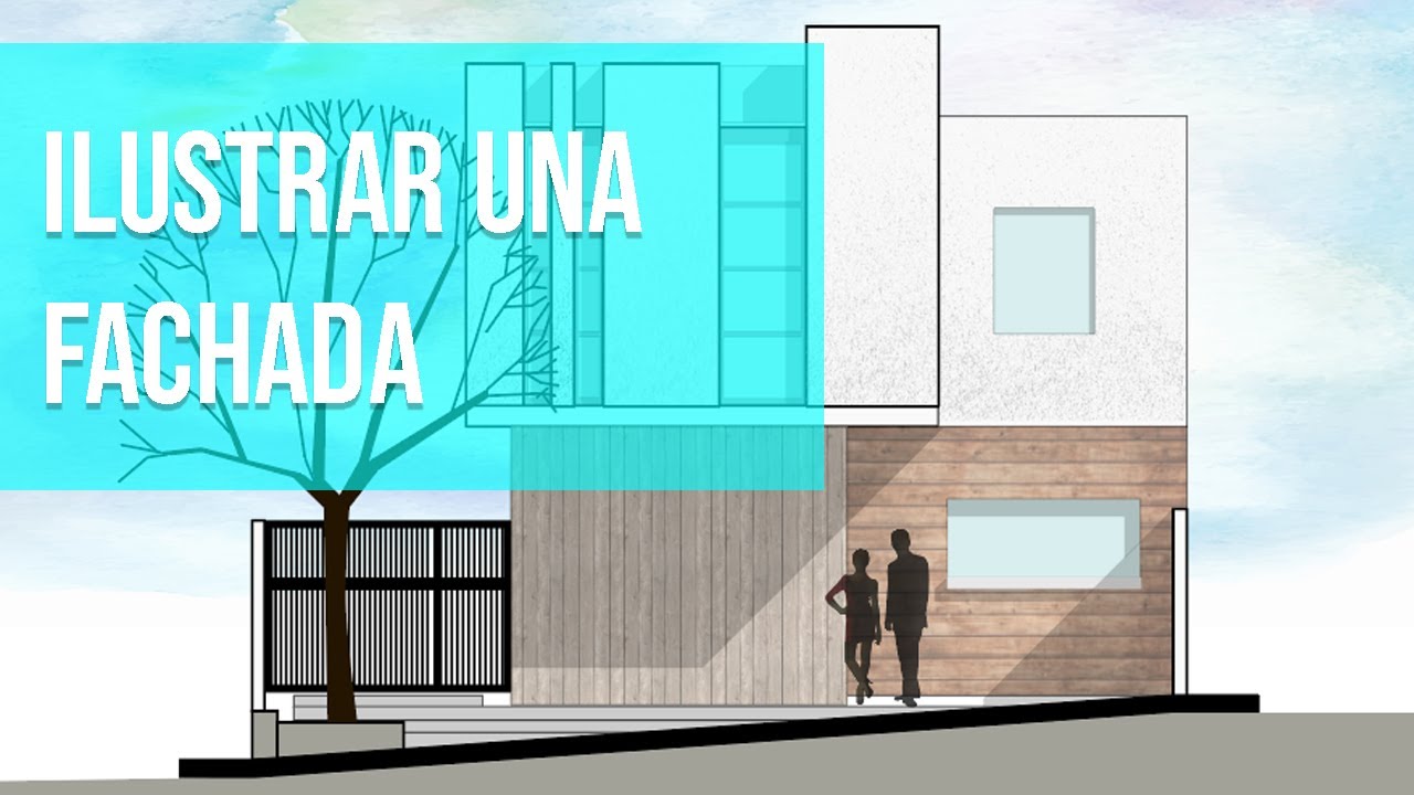 Ilustracion en fachada con #Illustrator