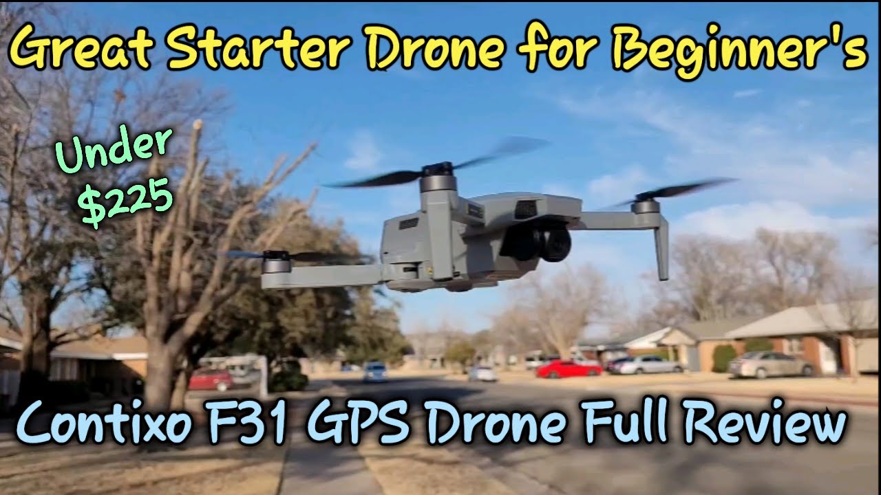 CONTIXO F31 GPS Drone Review [Unboxing-Setup-Test Flight] #Contixo #drones #fun #fly #youtube