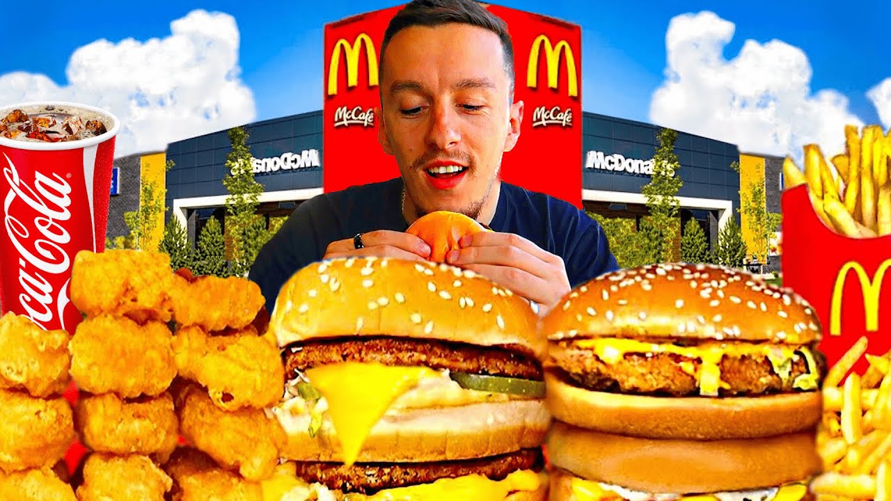 KOM HONGËR MCDONALDS PËR HERË TË PARË!!! | Agon Gashi