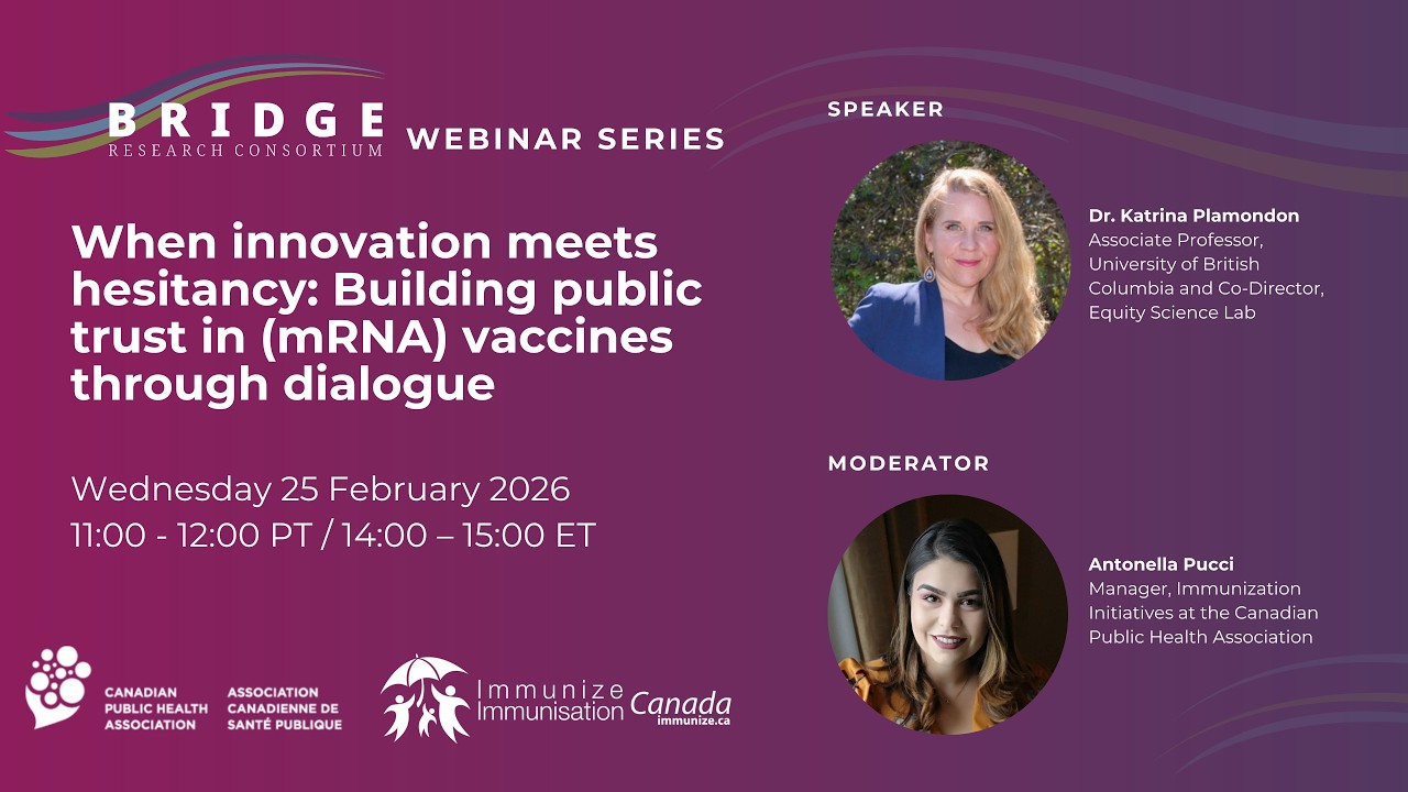 BRC Webinar Series -  Building public trust in (mRNA) vaccines through dialogue