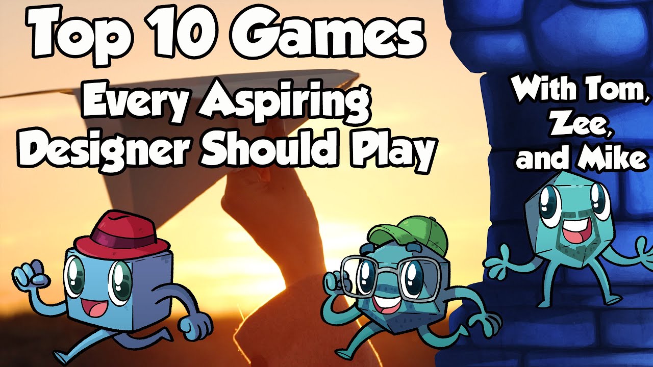 Top 10 Games for Aspiring Game Designers