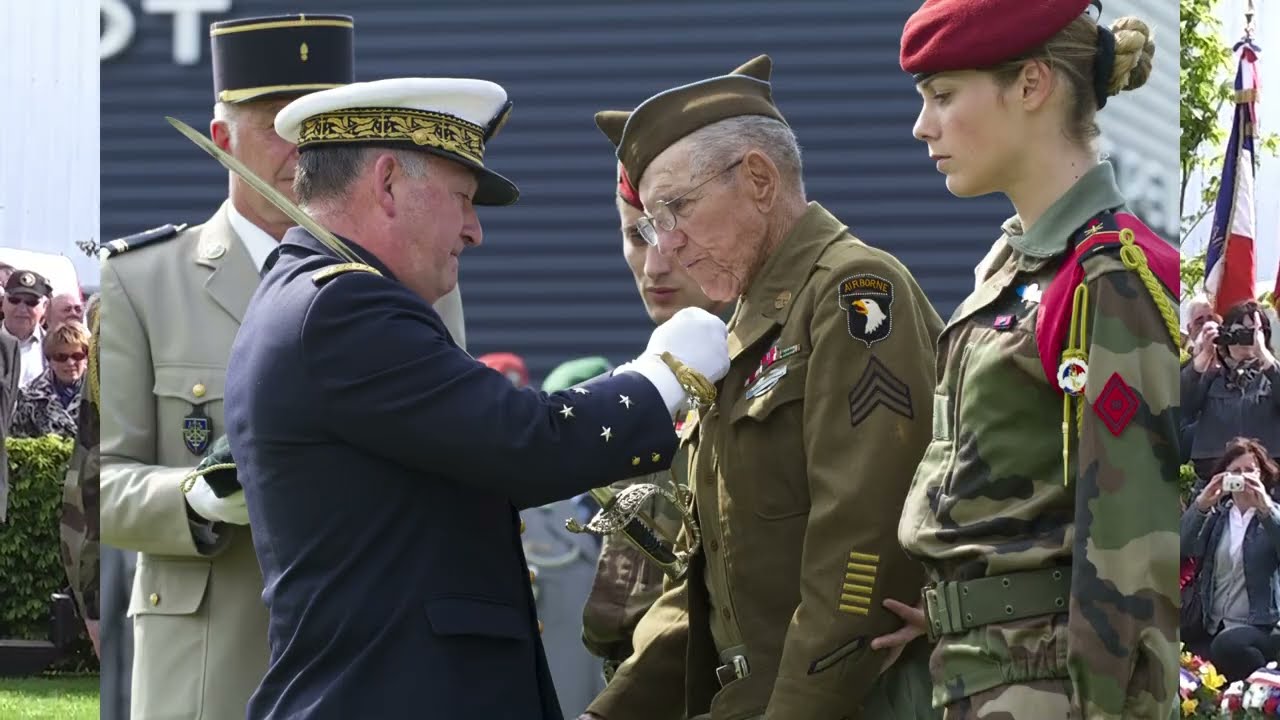 Jack Womer, Légion d'honneur June 2013 Carentan.
