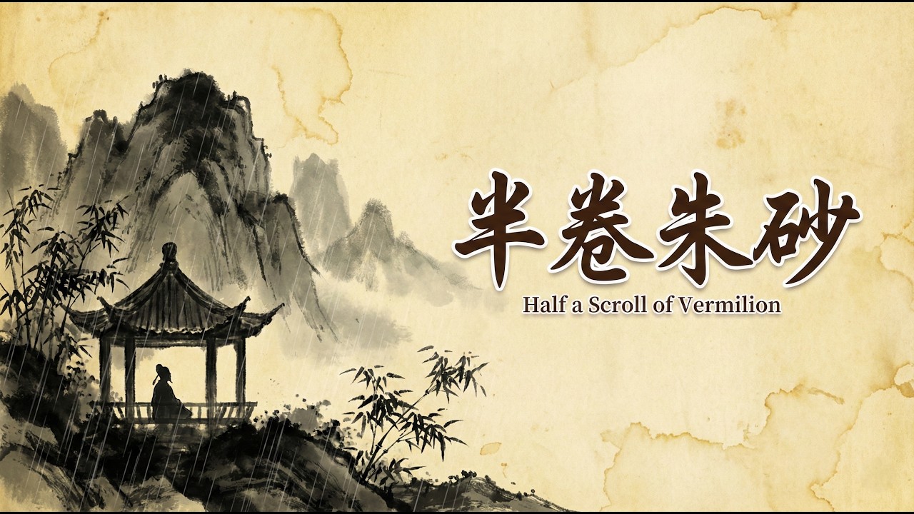 【古風新曲】半卷朱砂 - 江山妖嬈 不及你驀然一笑 | Half a Scroll of Vermilion (Chinese Traditional Music)